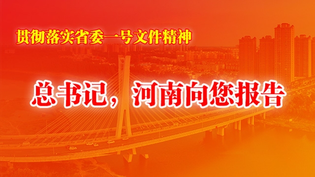 總書記，河南向您報告